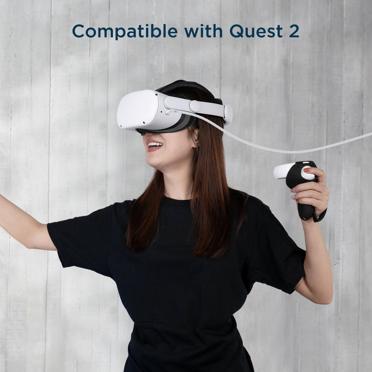 Kiwi Design Link Cable USB Type-C (5M) For Oculus Quest 2 (Black)