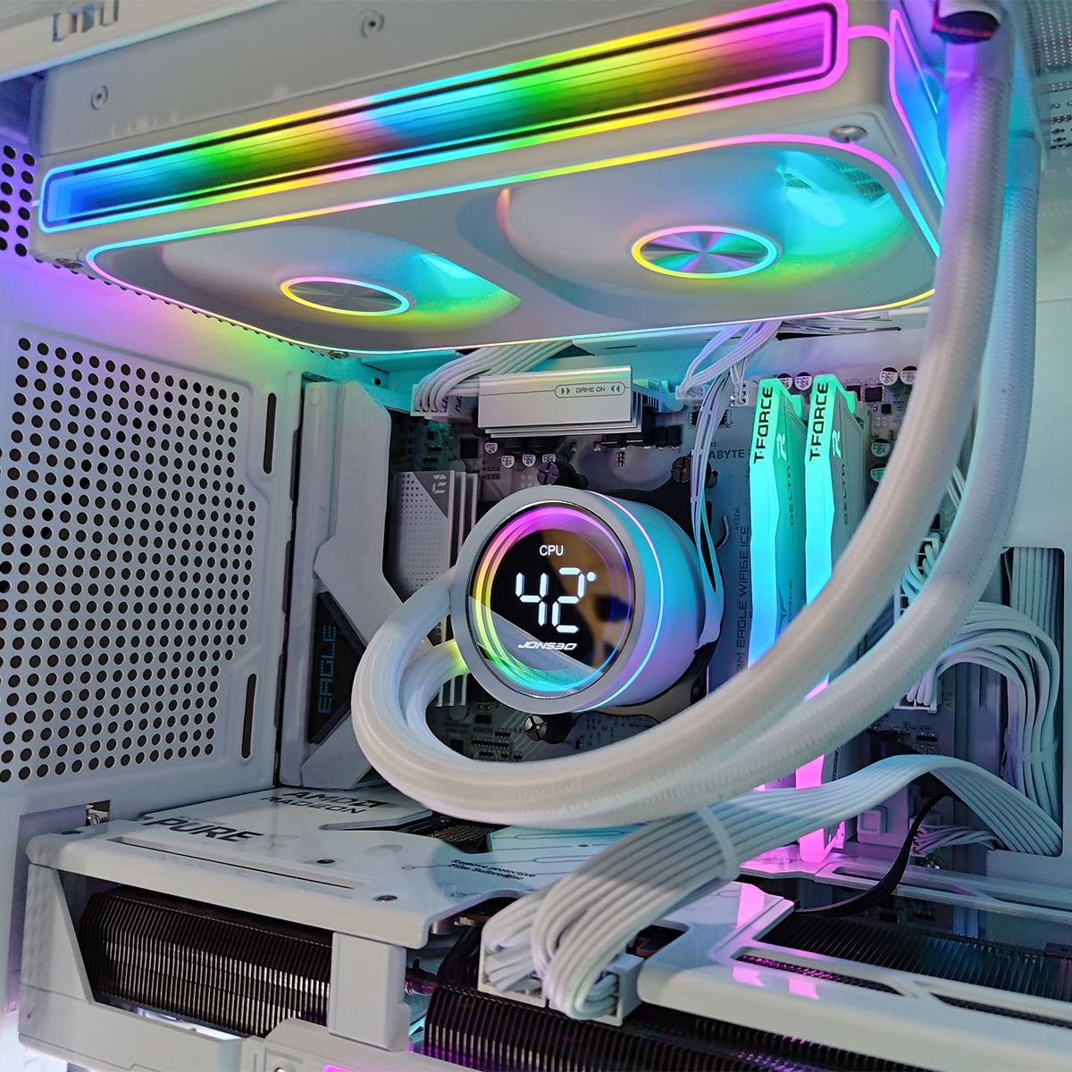 Sophos D41 White Desktop Gaming PC | DataBlitz