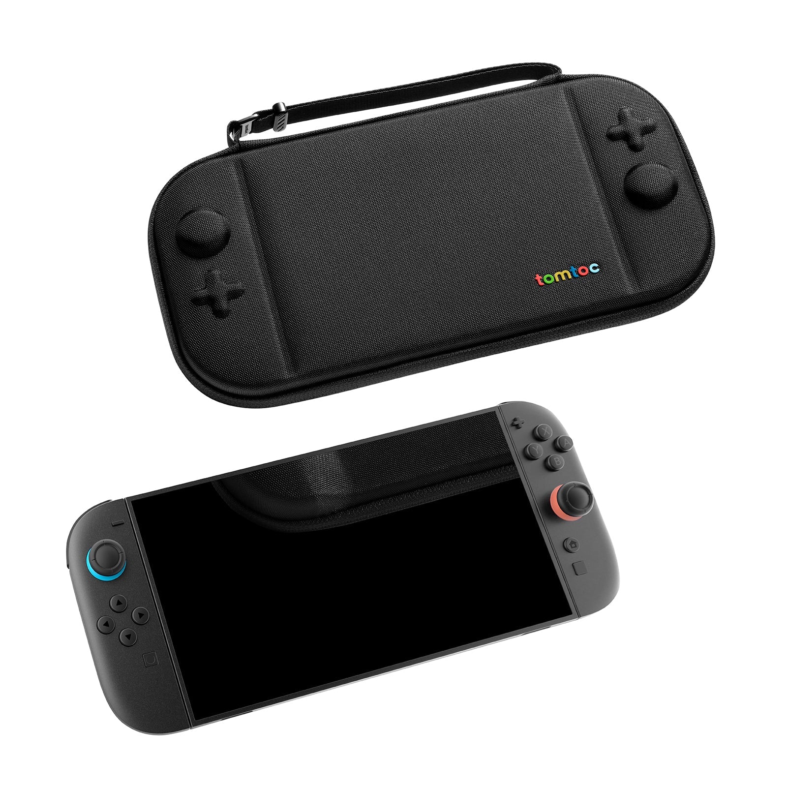 Tomtoc FancyCase G05 Slim Case for Nintendo Switch 2 (Black, Gray)