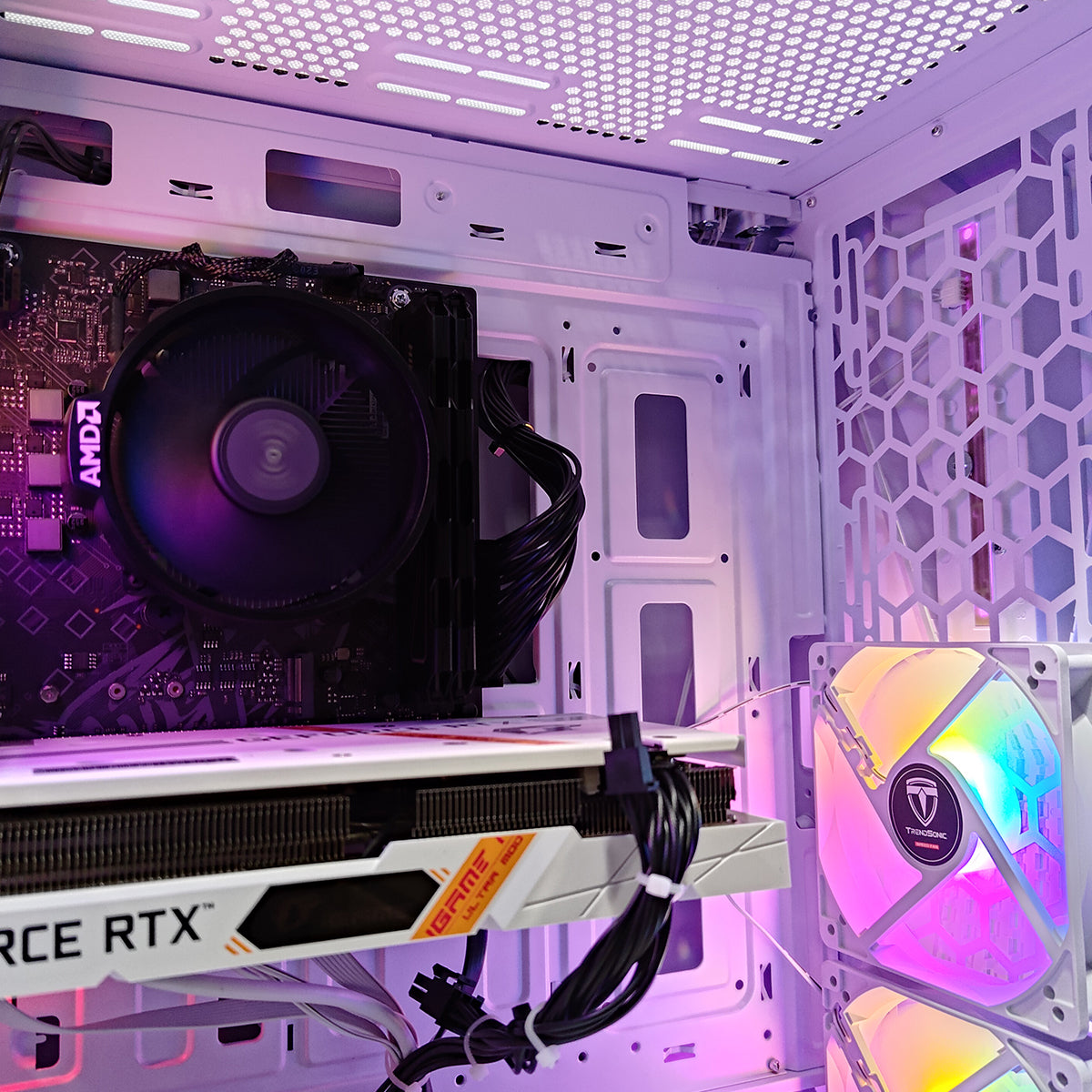 Alpha Vesta White Desktop Gaming PC