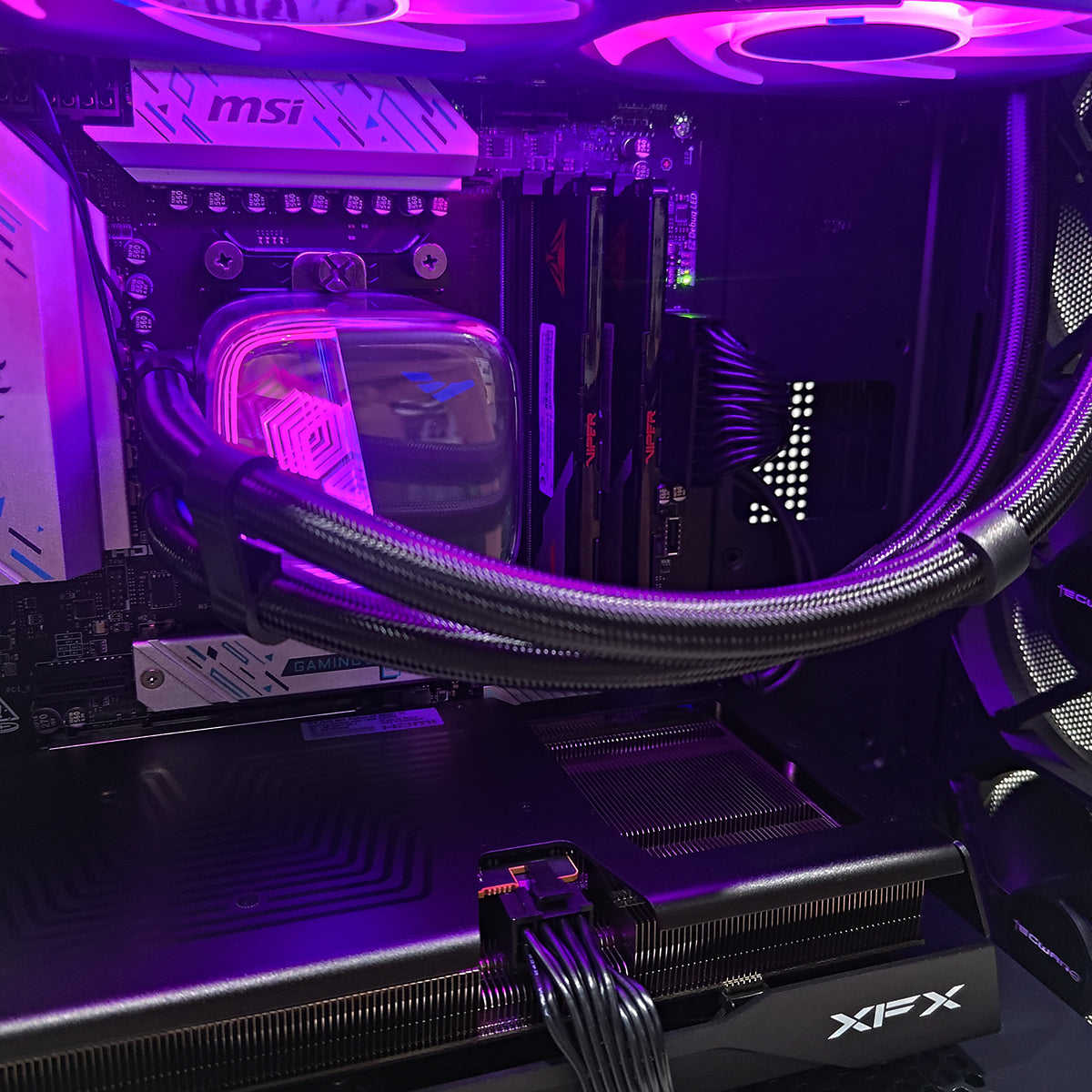 Aurora Flatline Black Desktop Gaming PC