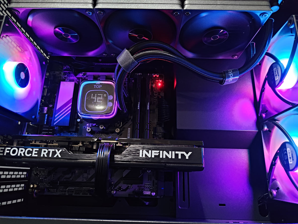 Aurora XT M3 Black Desktop Gaming PC | AMD Ryzen 5 7500F | 32GB RAM | 1TB SSD | RTX 5070 | Windows 11 Pro