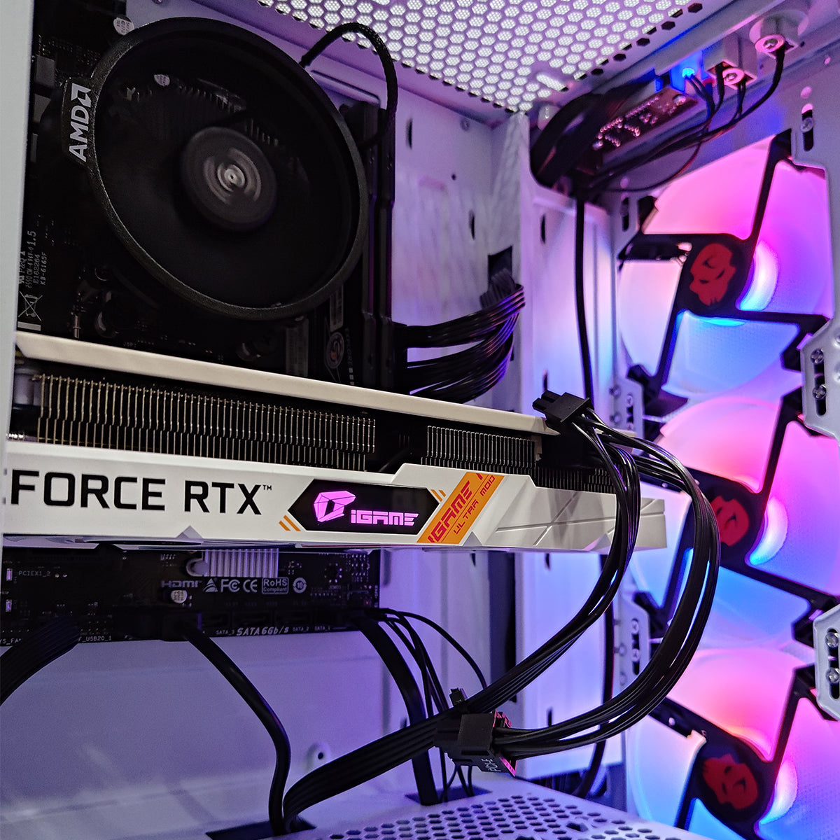 Alpha Aurora White Desktop Gaming PC
