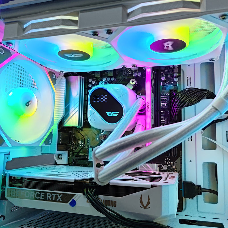 Sigma DB330M Mesh White Desktop Gaming PC | DataBlitz