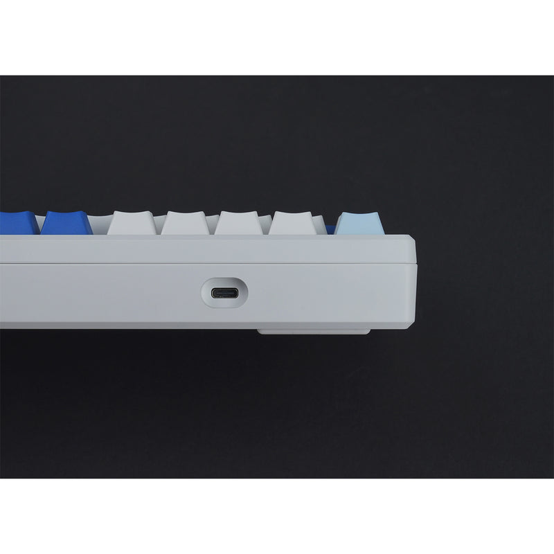 Akko MOD 007B HE PC Tri-Mode RGB Mechanical Keyboard (Santorini) (Akko Cream Yellow Magnetic Switch)