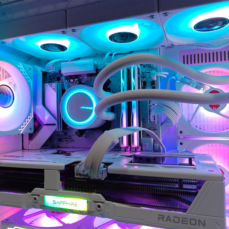 Sophos Spectra with Display White Desktop Gaming PC | DataBlitz