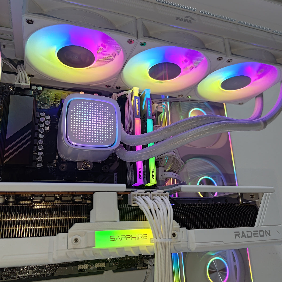 Optima TK5 White Desktop Gaming PC | DataBlitz