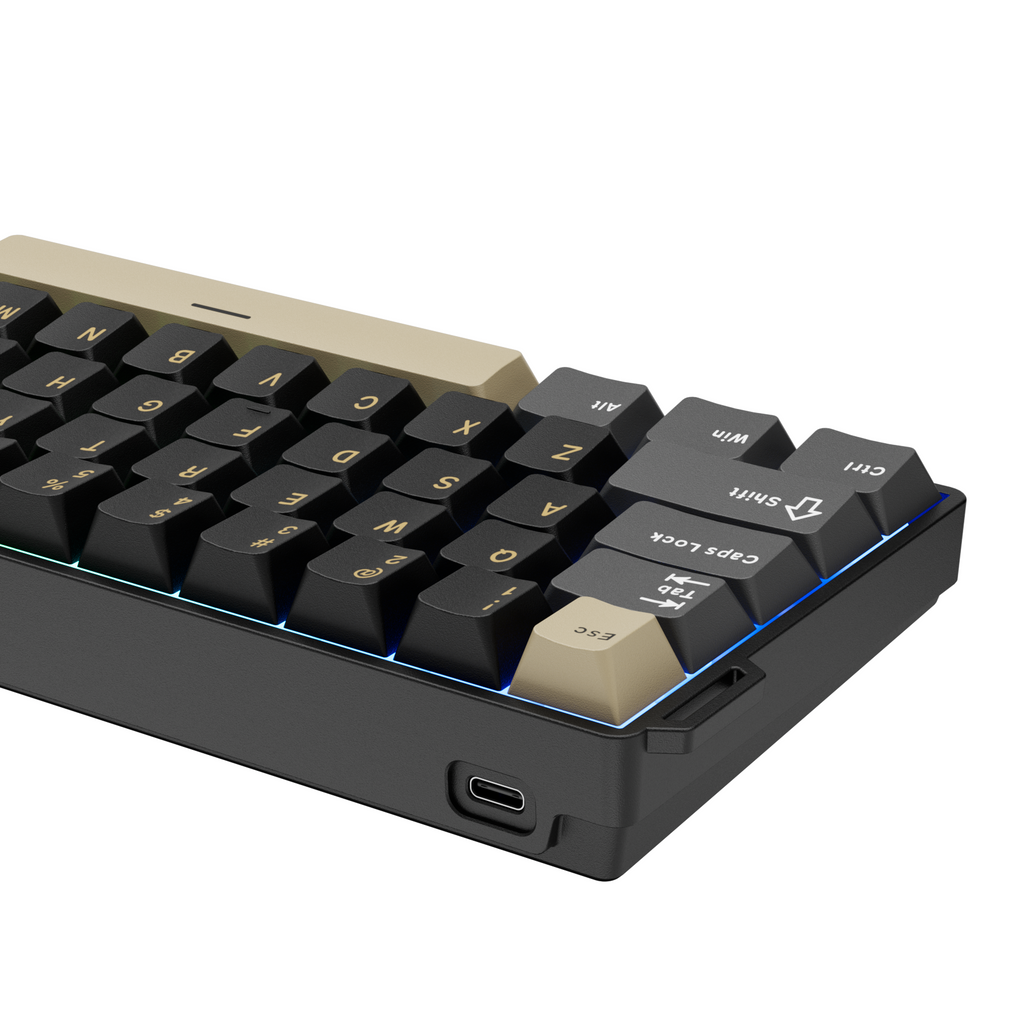 Exit Button On Rk68 Royal Kludge RK68 HE Wired RGB Hot-Swappable Mechanical Keyboard ...