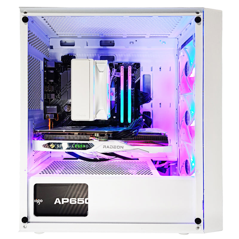 Alpha Gamma C50 White Desktop Gaming PC | DataBlitz