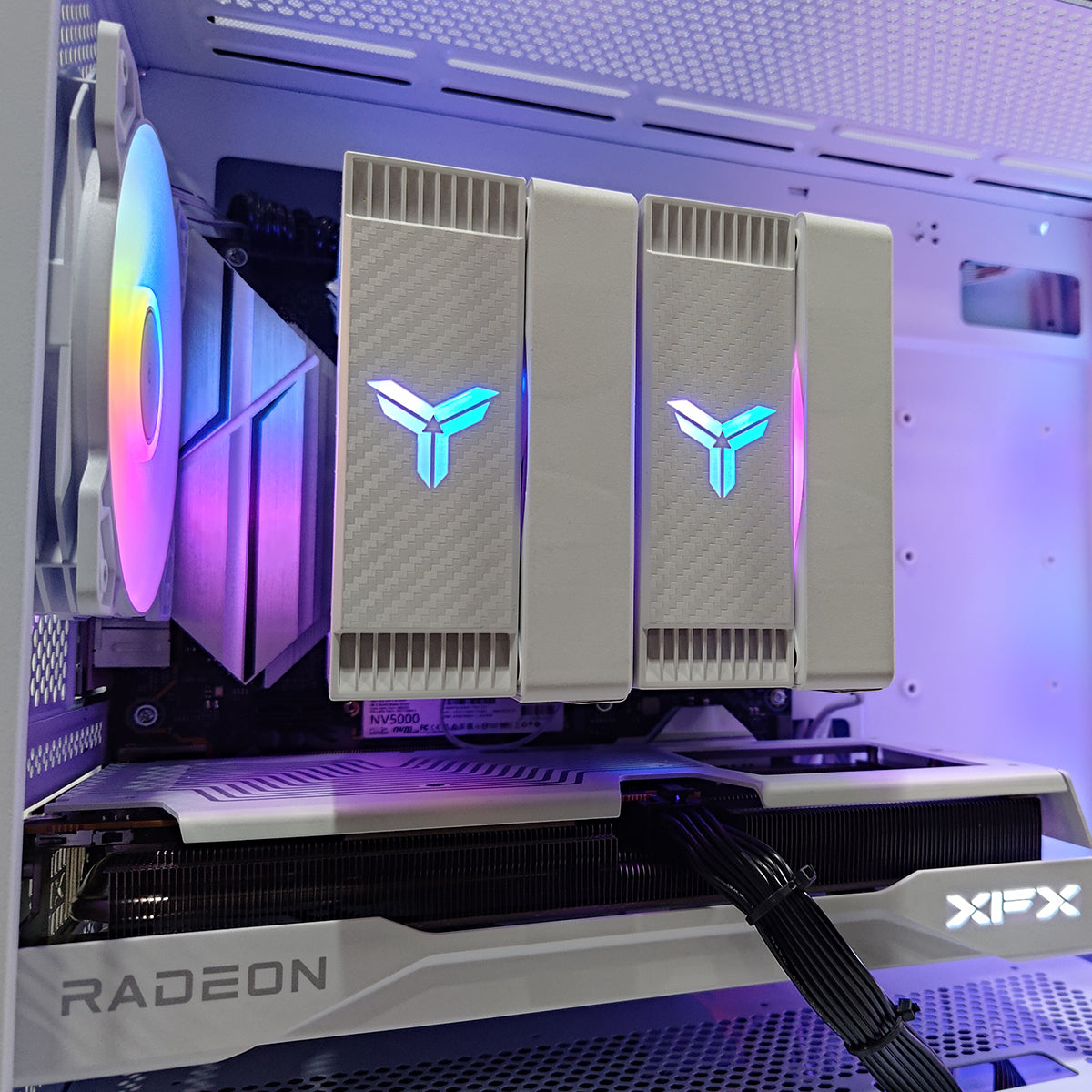 Aurora X5M White Desktop Gaming PC