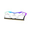 Teamgroup T-Force Delta ARGB 16GB (1x16GB) DDR5 Gaming Desktop Memory (White)