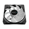 Deepcool RF120 FS 3-IN-1 3X120MM Hydro Bearing 500-1500RPM PWM Control 9 Blades 4-PIN RGB LED Fans (DP-FLED3-RF120FS-3P)