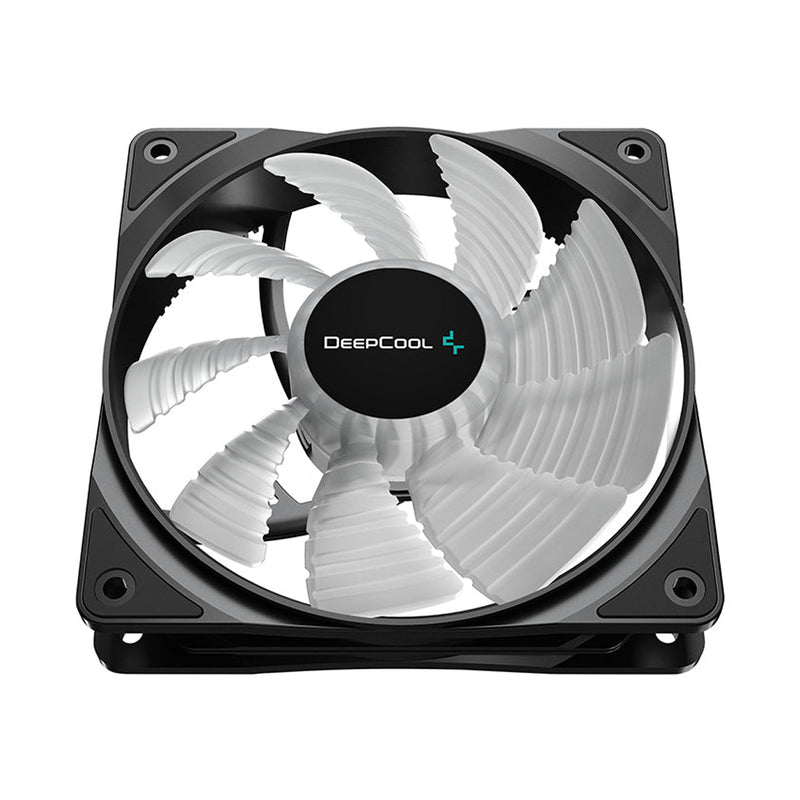 Deepcool RF120 FS 3-IN-1 3X120MM Hydro Bearing 500-1500RPM PWM Control 9 Blades 4-PIN RGB LED Fans (DP-FLED3-RF120FS-3P)