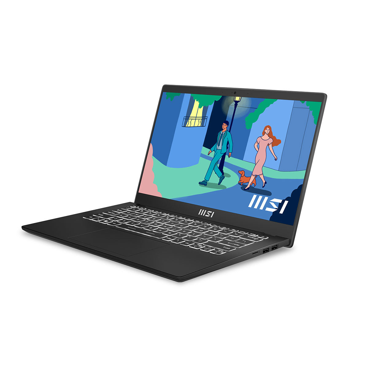 MSI Modern 14 C11M-080PH 14" FHD IPS Laptop (Classic Black)