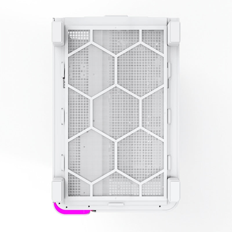 Montech King 95 Mid Tower PC Case (Black, White, Blue)