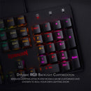 Redragon Shrapnel Mechanical Gaming Keyboard (Dust-Proof Blue) (K589RGB-1)