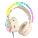 Onikuma X15 Pro Gaming Headset with Noise Cancellation Microphone (Beige)