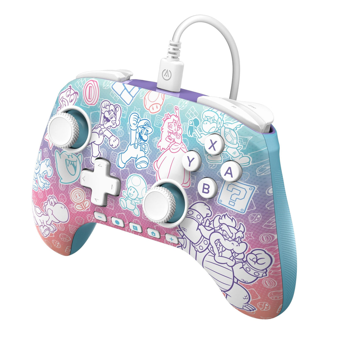 PowerA Advantage Wired Controller for Nintendo Switch 2 (Mushroom Kingdom) (NSGP0526-01)