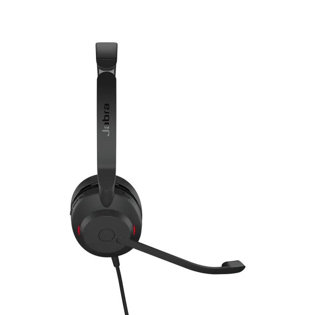 Jabra Evolve2 30 USB-C/A UC Stereo Wired Professional Headset (Black)