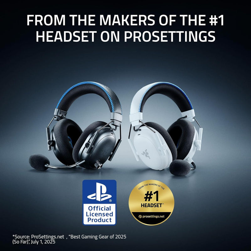 Razer BlackShark V3 Pro Wireless ANC Esports Gaming Headset for PlayStation (Black)