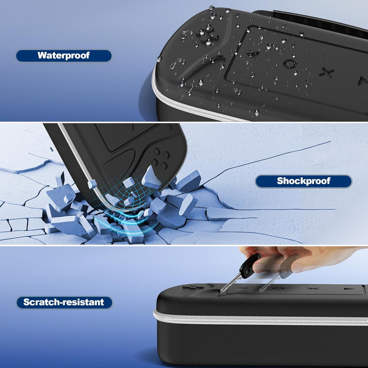 Tokluck 10-in-1 Accessories Set for Playstation Portal (Black) (NG-P5362)