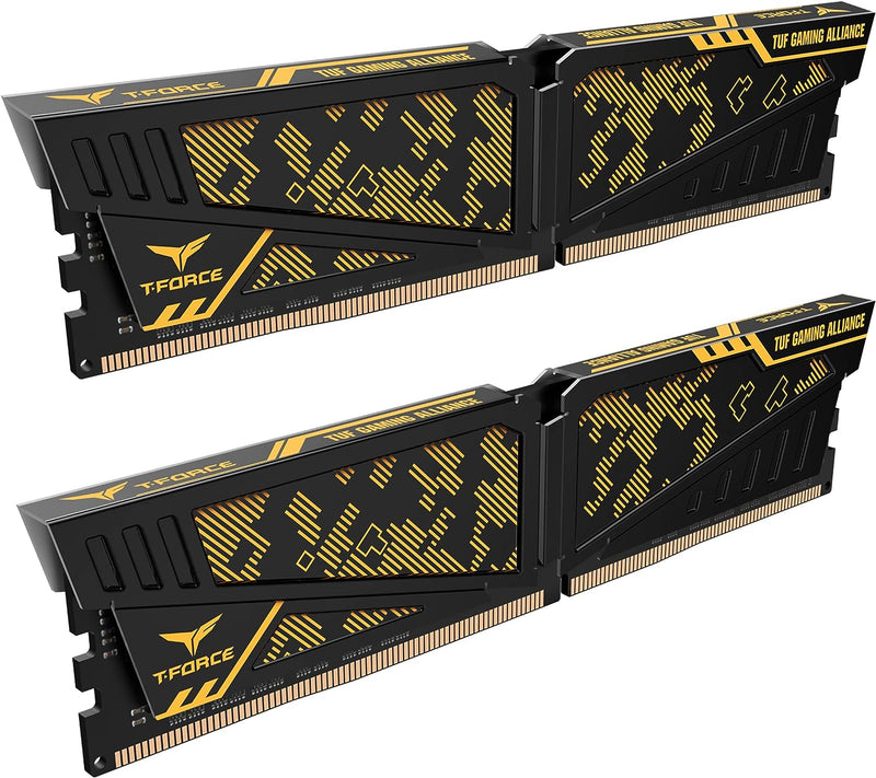 Teamgroup T-Force Vulcan TUF Gaming Alliance 16GB (2X8GB) DDR4 3200MHZ Desktop Memory | DataBlitz