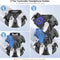 OIVO Controller & Headset Stand 3 Tiers (Black) (IV-P5425-3T)