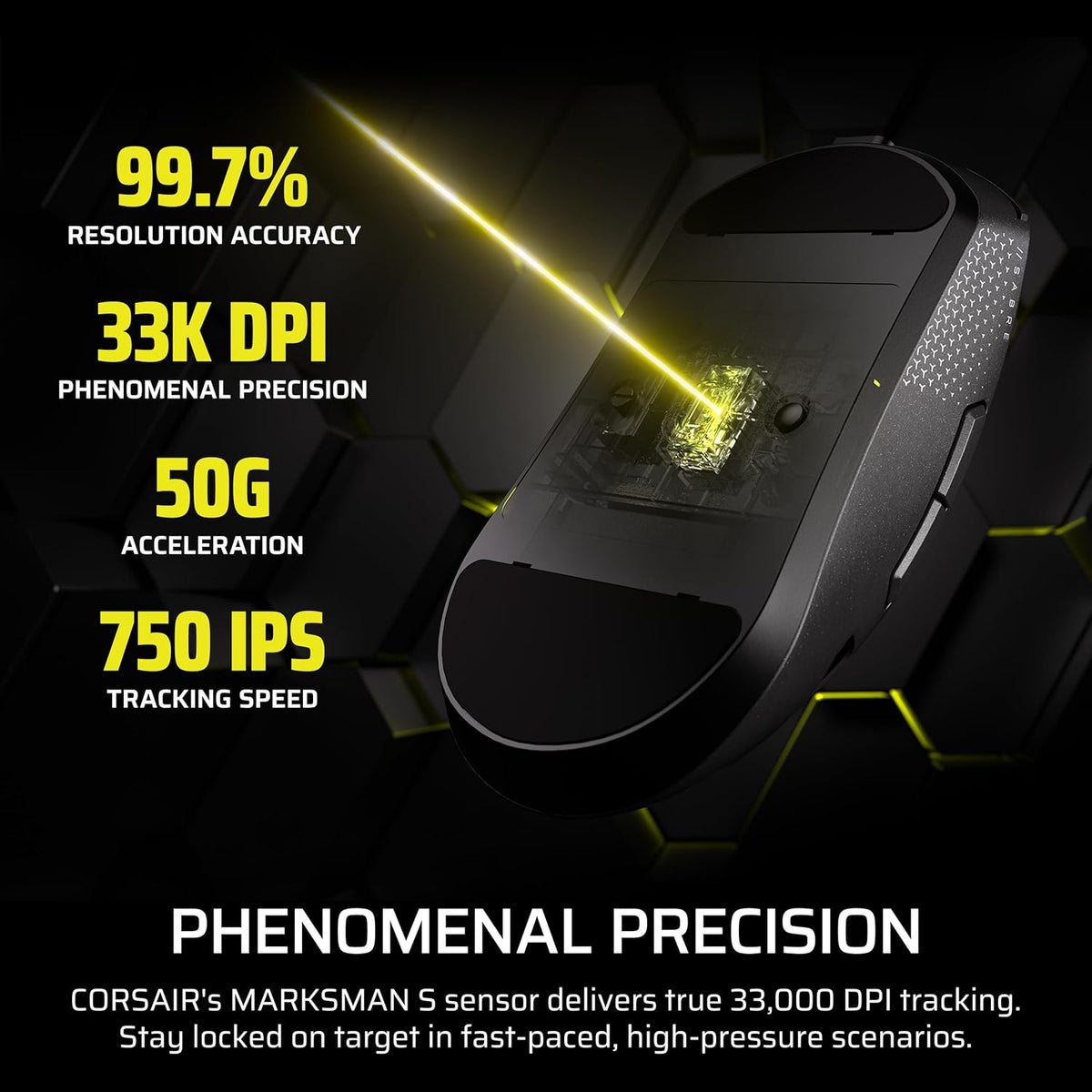 Corsair Sabre V2 Pro Wireless Magnesium Alloy Gaming Mouse | DataBlitz