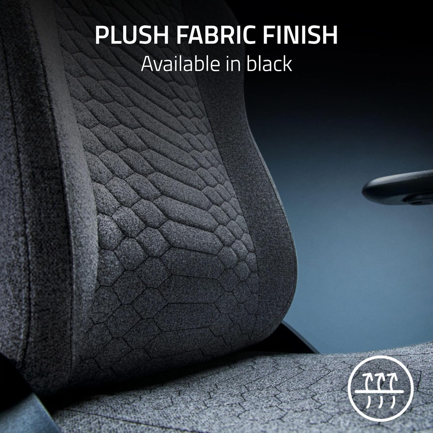 Razer Iskur V2 X Fabric Essential Gaming Chair with Built-in Lumbar Support
