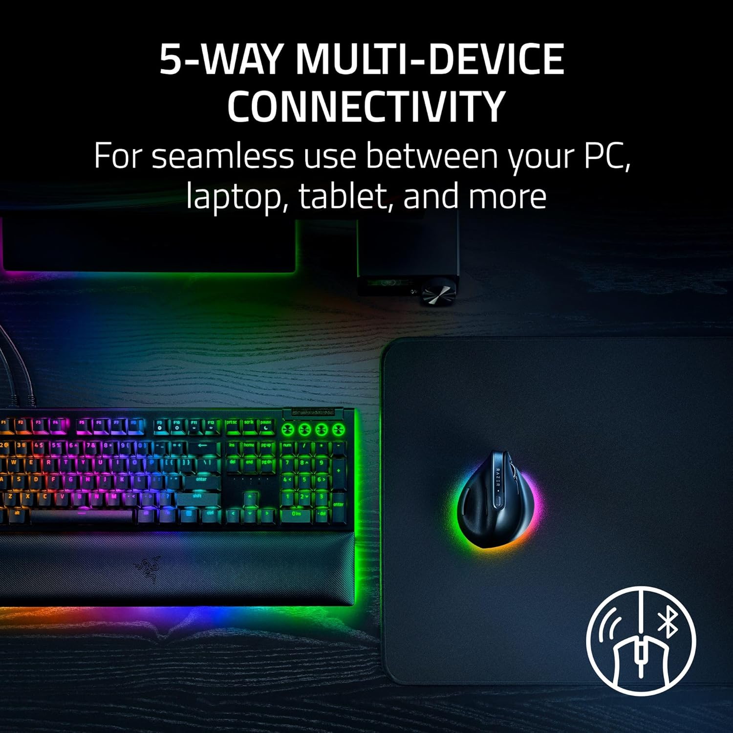 Razer Pro Click V2 Ergonomic Wireless Productivity Mouse