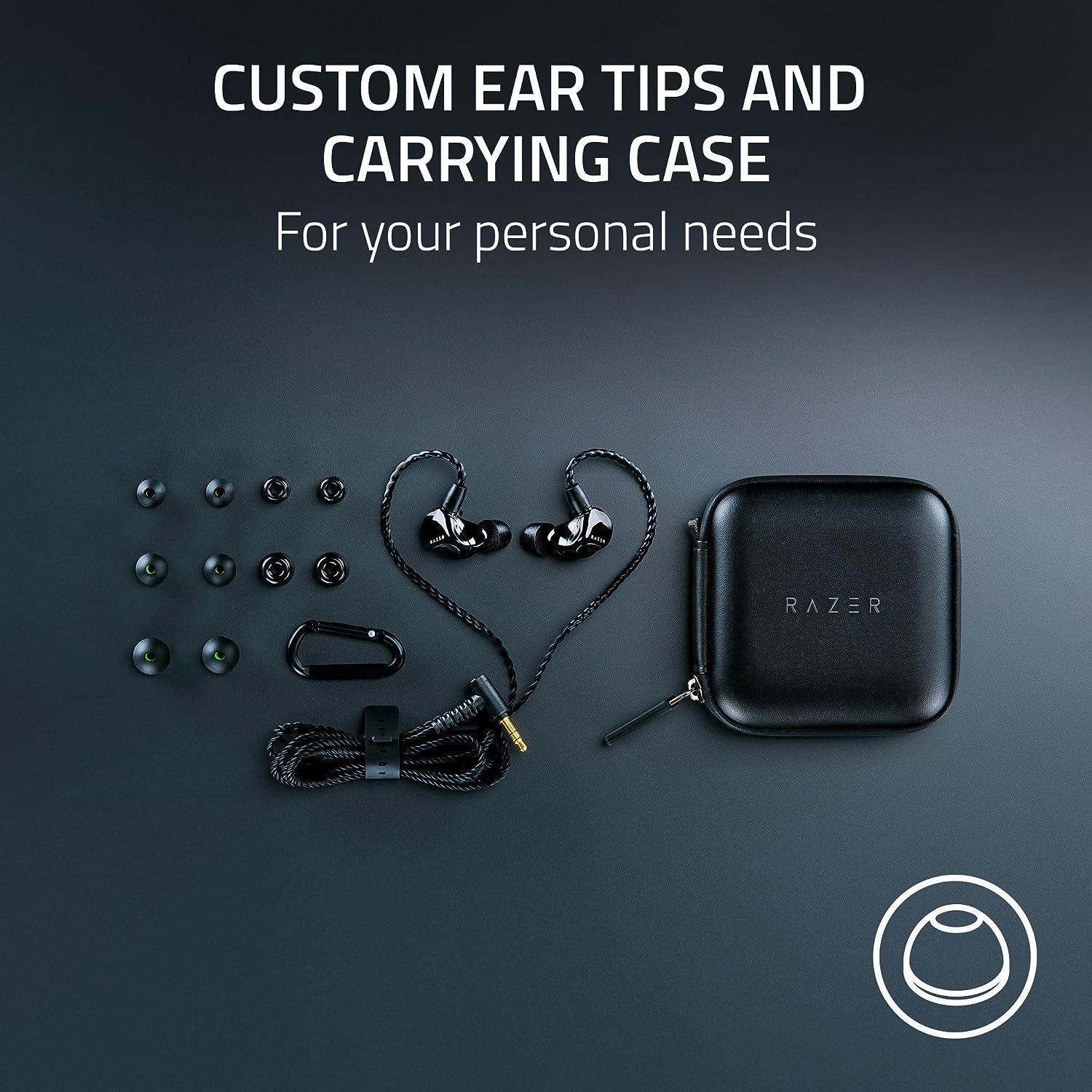 Razer Moray Ergonomic In-Ear Monitor for All-Day Streaming