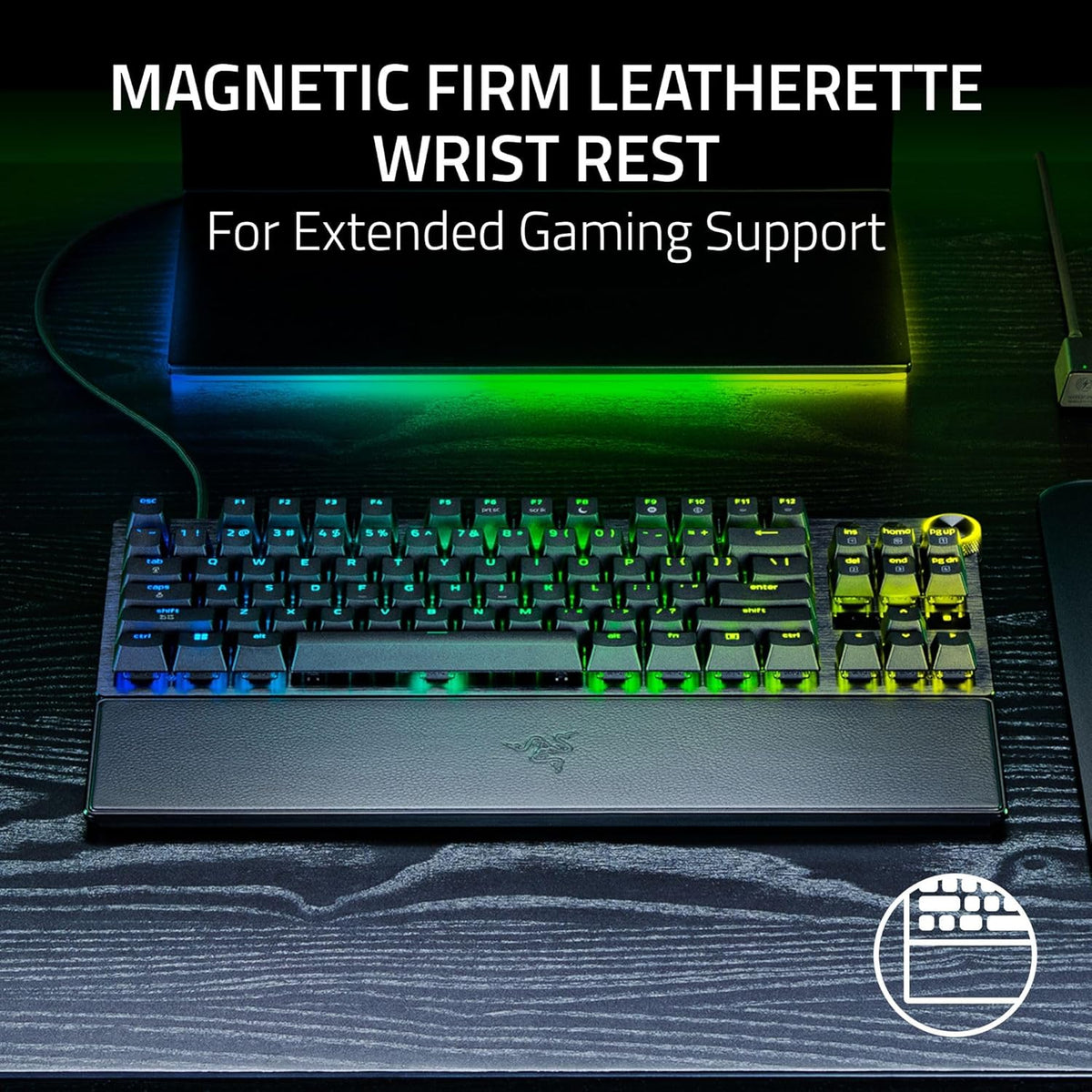 Razer Huntsman V3 Pro Tenkeyless 8KHz Analog Optical Esports Keyboard 