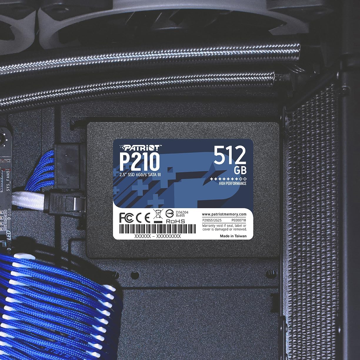Patriot P210 2.5" SSD SATA III | DataBlitz