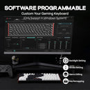 Ajazz ALUX68 Max RGB Wired 68-Keys Aluminum CNC Case Hot-Swappable Mechanical Keyboard