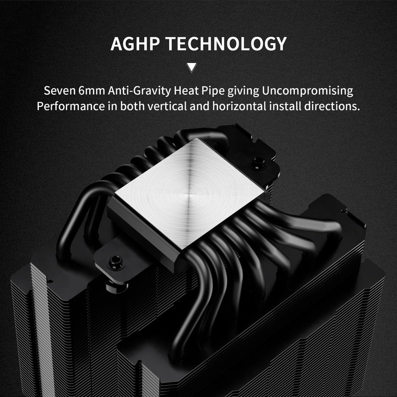 Thermalright Phantom Spirit 120 Digital Evo Dual Tower CPU Air Cooler (Black)