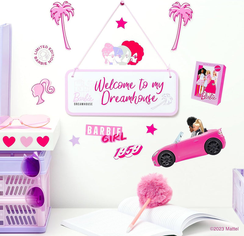 Open Sign Barbie Paladone Barbie Customisable Room sign Set (PP11568BR)