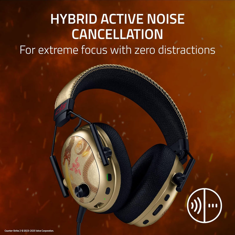 Razer BlackShark V3 Pro Wireless ANC Esports Gaming Headset (Counter-Strike 2 Ed.)