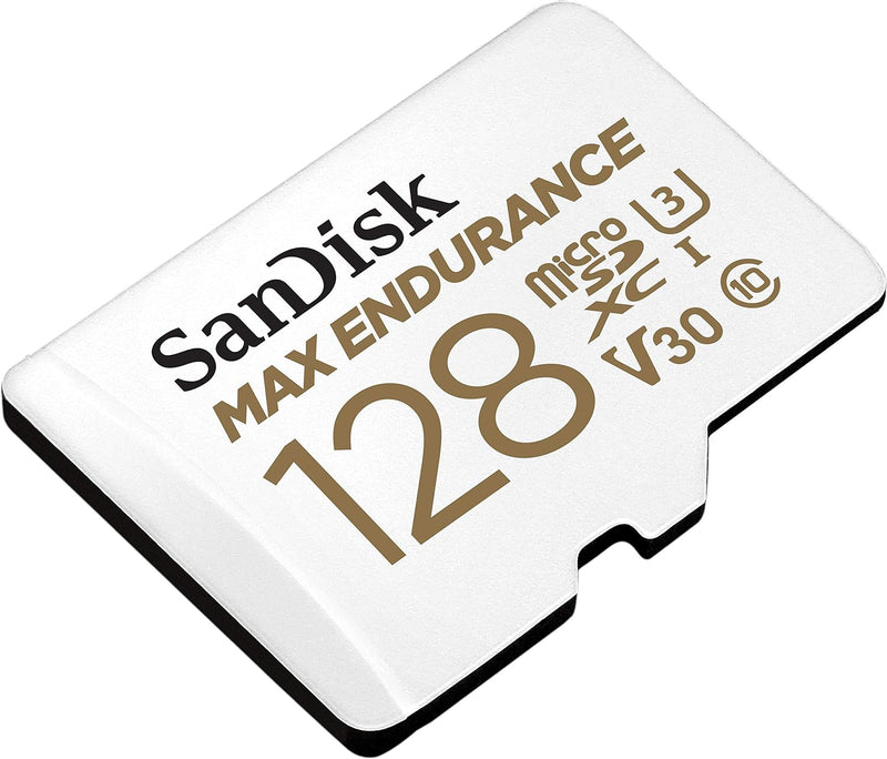 Sandisk Max Endurance 128GB MICROSDXC Card With Adapter For Dash Cams & Home Security Cameras