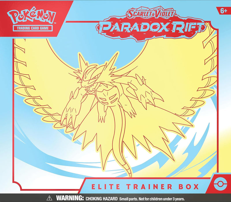 Pokemon Trading Card Game SV04 Scarlet & Violet Paradox Rift Elite Trainer Box (Roaring Moon)