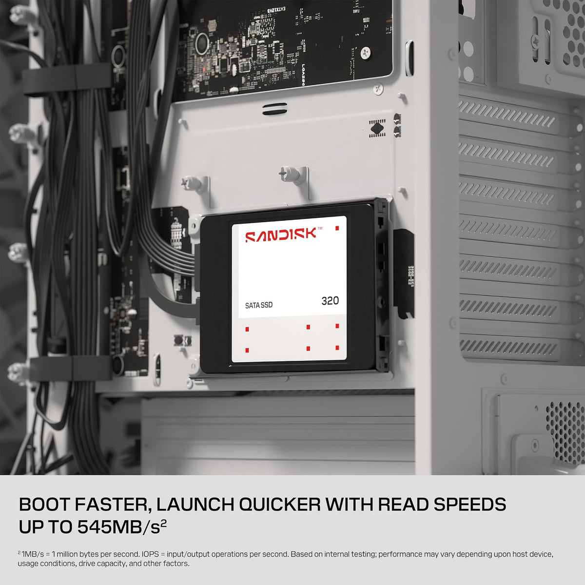 Sandisk 320 500GB SATA 2.5" 545MB/s Read Internal SSD