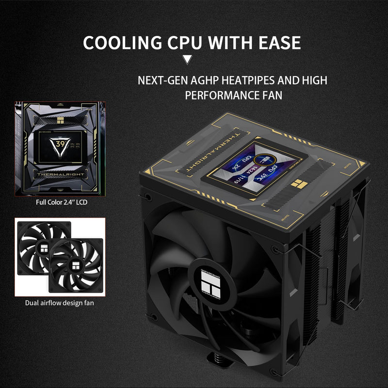 Thermalright Burst Assassin 120 Vision Single Tower CPU Air Cooler 