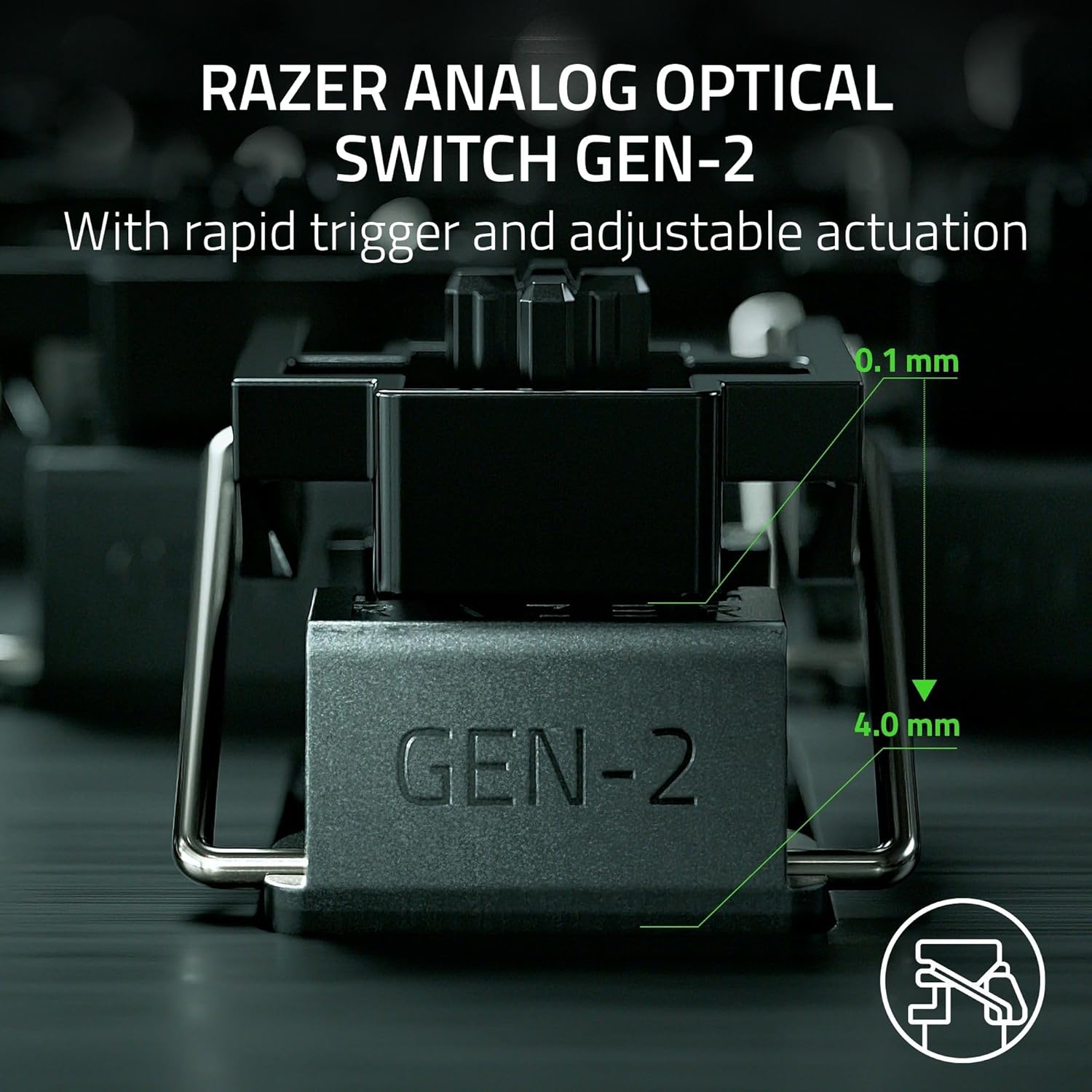 Razer Huntsman V3 Pro Tenkeyless Analog Optical Esports Keyboard (Counter-Strike 2 Ed.)