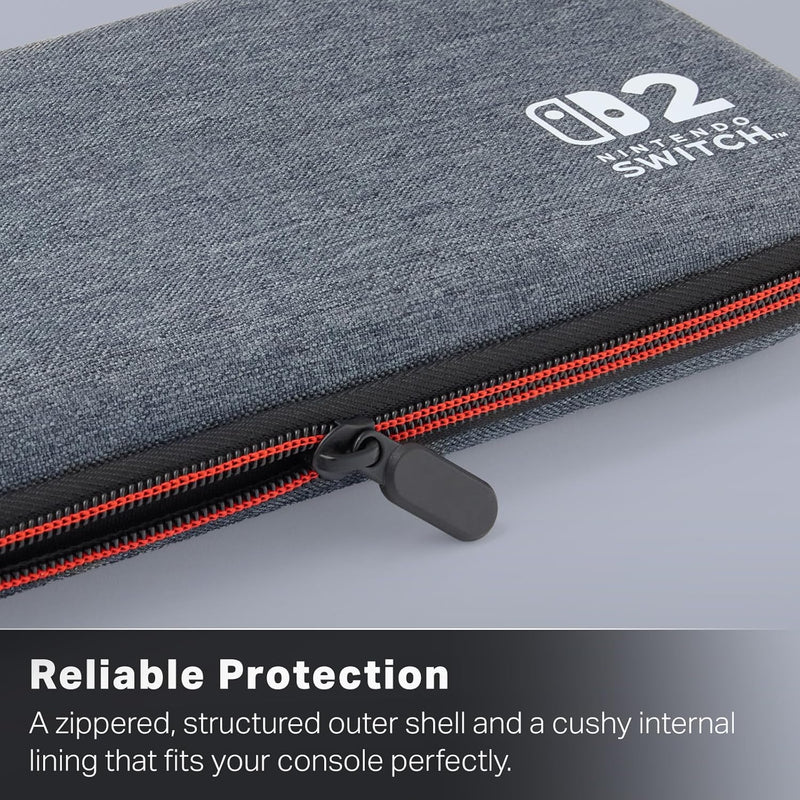 PowerA Slim Case for Nintendo Switch 2 (Dark Heather Grey)