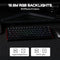 Ajazz ALUX68 Plus RGB Wired 68-Keys Aluminum CNC Case Hot-Swappable Mechanical Keyboard (Black)