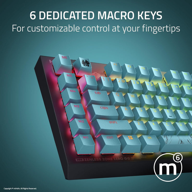 Razer BlackWidow V4 X Mechanical Gaming Keyboard with Razer Chroma RGB