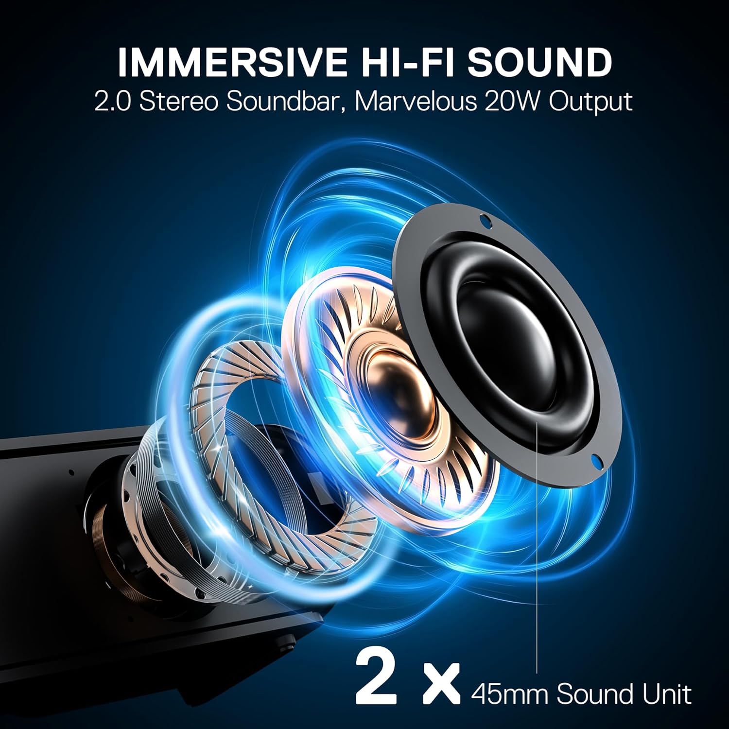 Redragon GS821 Airburst 30W Bluetooth & Wired Soundbar