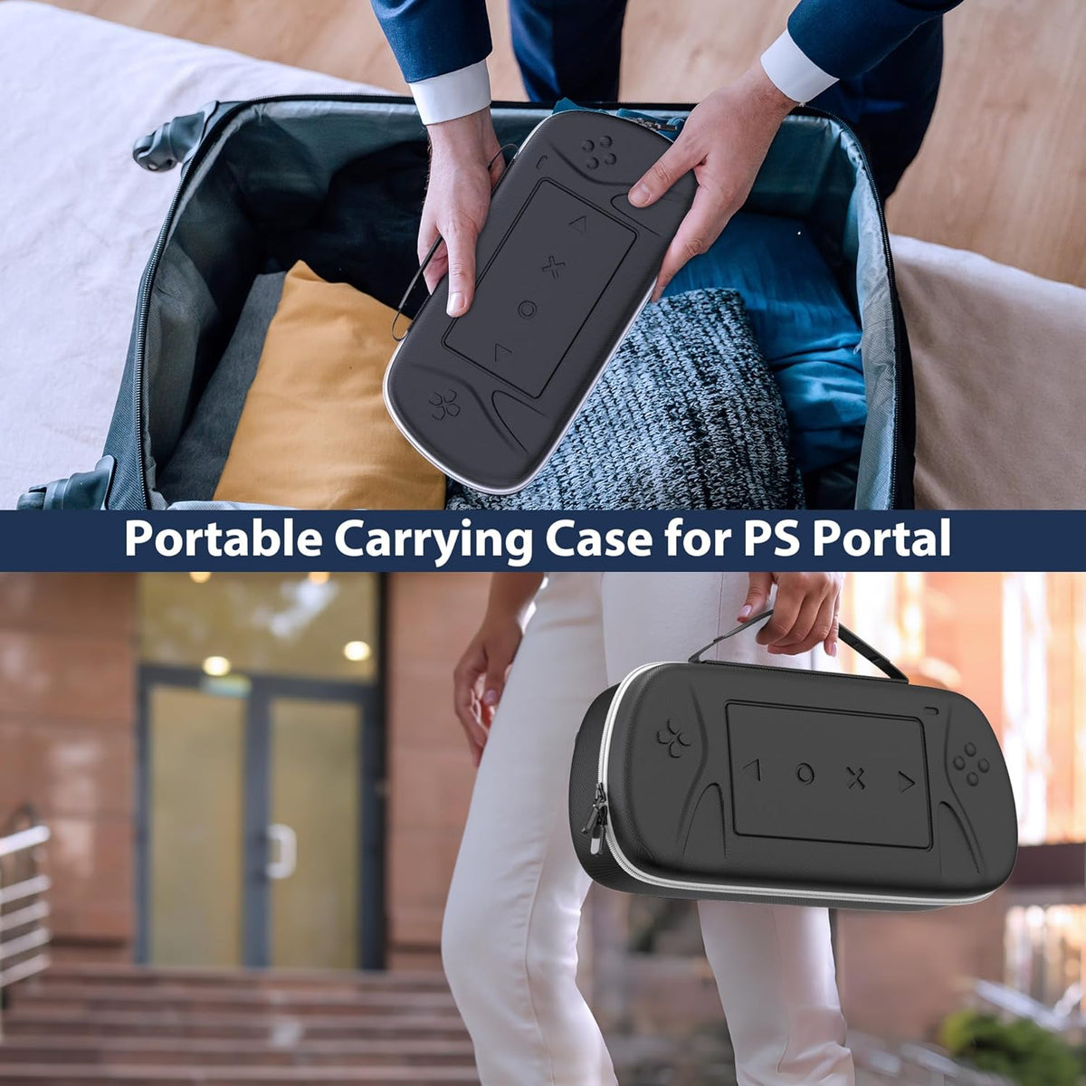 Tokluck 10-in-1 Accessories Set for Playstation Portal (Black) (NG-P5362)
