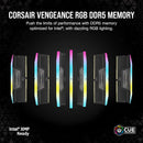 Corsair Vengeance 64GB (2X32GB) DDR5 DRAM 5600MHZ CL36 Memory Kit (Black) (CMH64GX5M2B5600C36)