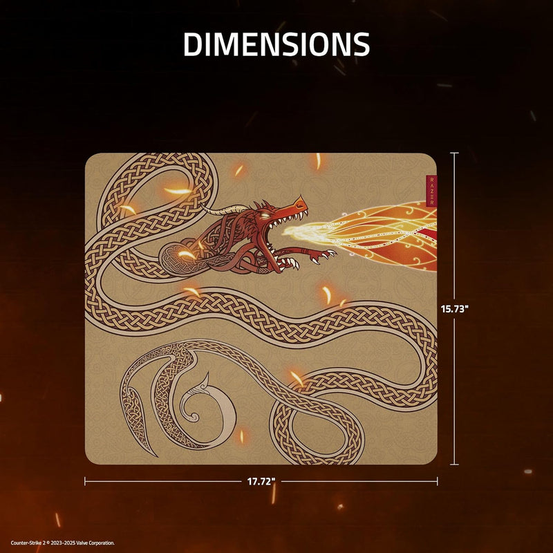 Razer Gigantus V2 Soft Gaming Mouse Mat (Large) (Counter-Strike 2 Ed.) 