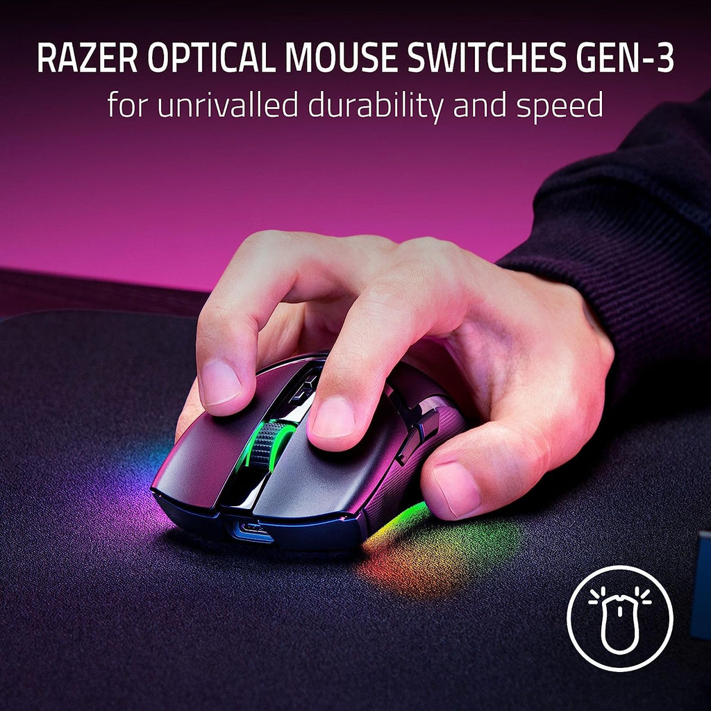 Custom Rozor Mouse Razer Cobra Pro Customizable Wireless Gaming Mouse With Razer Chroma RGB